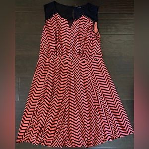 Knapp Studio Women’s Flare Midi Sleeveless Dress Polyester 1XL